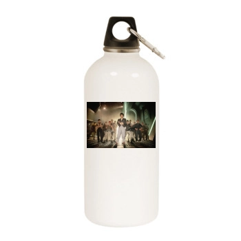 Sigourney Weaver White Water Bottle With Carabiner