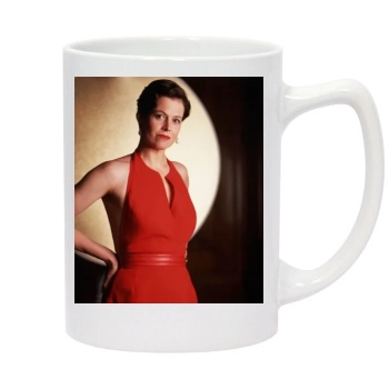 Sigourney Weaver 14oz White Statesman Mug