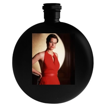 Sigourney Weaver Round Flask