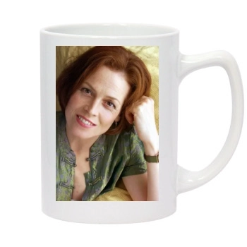 Sigourney Weaver 14oz White Statesman Mug