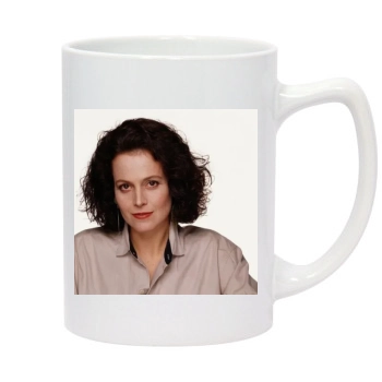 Sigourney Weaver 14oz White Statesman Mug