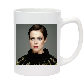 Sigourney Weaver 14oz White Statesman Mug