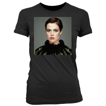 Sigourney Weaver Women's Junior Cut Crewneck T-Shirt