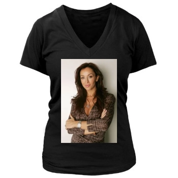 Sofia Milos Women's Deep V-Neck TShirt