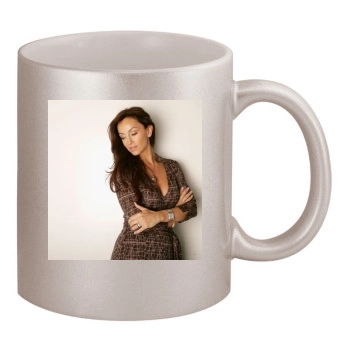 Sofia Milos 11oz Metallic Silver Mug