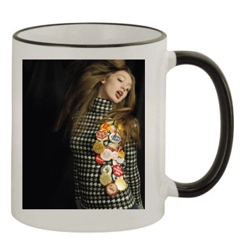 Skye Sweetnam 11oz Colored Rim & Handle Mug