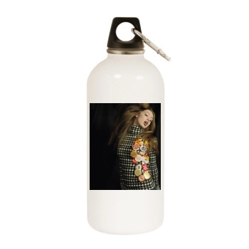 Skye Sweetnam White Water Bottle With Carabiner