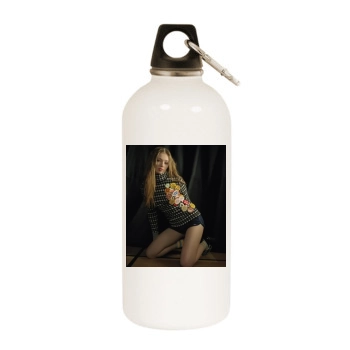 Skye Sweetnam White Water Bottle With Carabiner