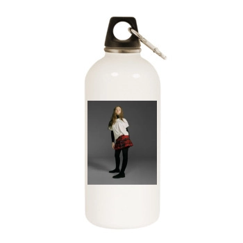 Skye Sweetnam White Water Bottle With Carabiner