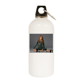 Skye Sweetnam White Water Bottle With Carabiner