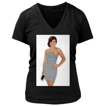 Sophia Bush Women's Deep V-Neck TShirt