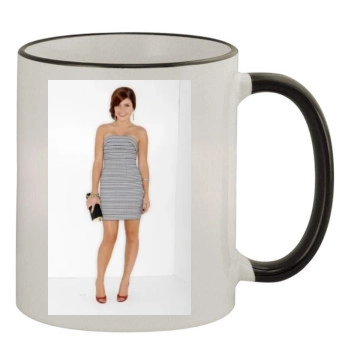 Sophia Bush 11oz Colored Rim & Handle Mug