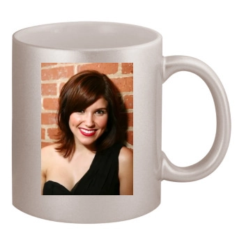 Sophia Bush 11oz Metallic Silver Mug