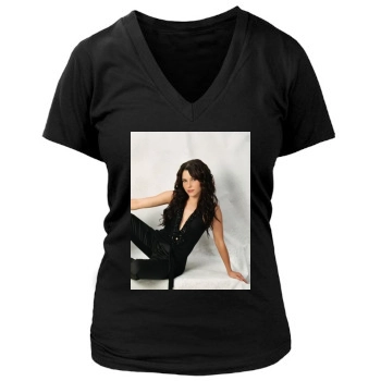 Sophia Bush Women's Deep V-Neck TShirt