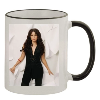 Sophia Bush 11oz Colored Rim & Handle Mug