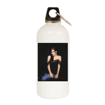 Sophia Bush White Water Bottle With Carabiner