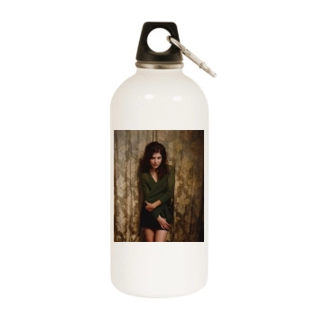 Sophia Bush White Water Bottle With Carabiner