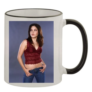 Sophia Bush 11oz Colored Rim & Handle Mug