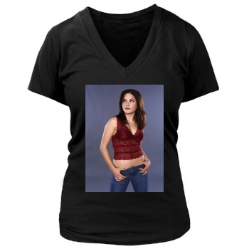 Sophia Bush Women's Deep V-Neck TShirt