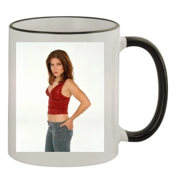 Sophia Bush 11oz Colored Rim & Handle Mug