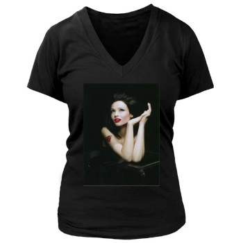 Sophie Ellis-Bextor Women's Deep V-Neck TShirt