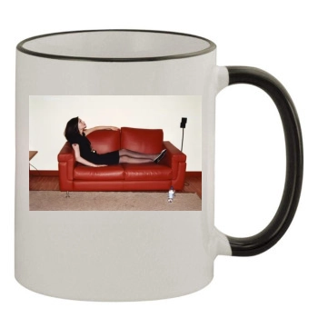 Sophie Ellis-Bextor 11oz Colored Rim & Handle Mug