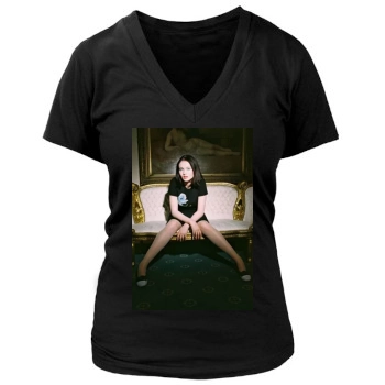 Sophie Ellis-Bextor Women's Deep V-Neck TShirt