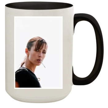 Sophie Marceau 15oz Colored Inner & Handle Mug