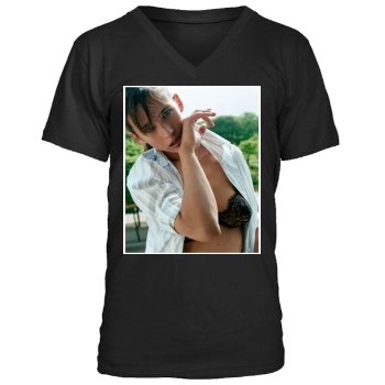 Sophie Marceau Men's V-Neck T-Shirt