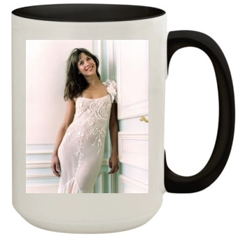 Sophie Marceau 15oz Colored Inner & Handle Mug