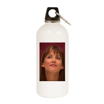 Sophie Marceau White Water Bottle With Carabiner