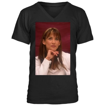 Sophie Marceau Men's V-Neck T-Shirt