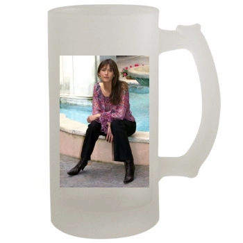 Sophie Marceau 16oz Frosted Beer Stein