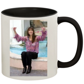 Sophie Marceau 11oz Colored Inner & Handle Mug