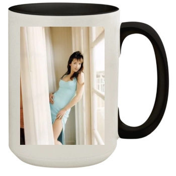 Sophie Marceau 15oz Colored Inner & Handle Mug