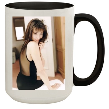 Sophie Marceau 15oz Colored Inner & Handle Mug