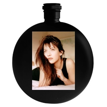 Sophie Marceau Round Flask