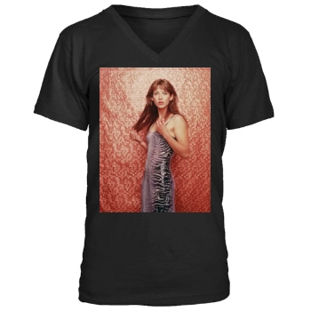 Sophie Marceau Men's V-Neck T-Shirt