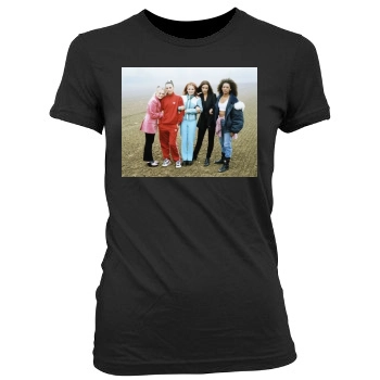 Spice Girls Women's Junior Cut Crewneck T-Shirt