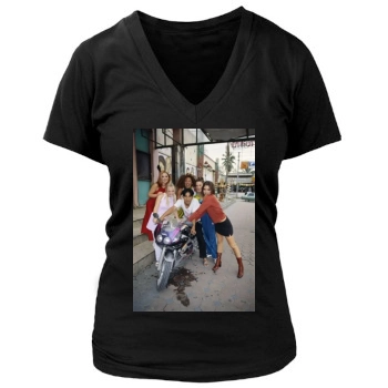 Spice Girls Women's Deep V-Neck TShirt