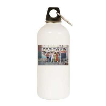 Spice Girls White Water Bottle With Carabiner