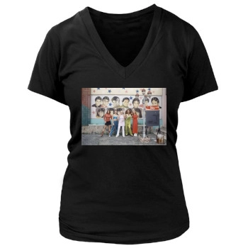 Spice Girls Women's Deep V-Neck TShirt