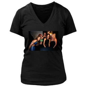 Spice Girls Women's Deep V-Neck TShirt