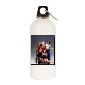 Spice Girls White Water Bottle With Carabiner