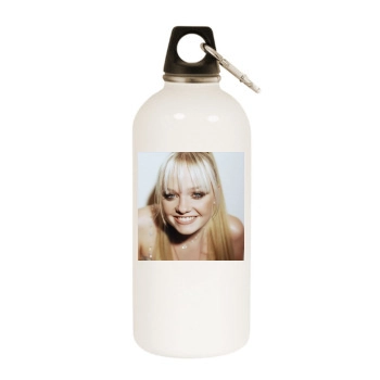 Spice Girls White Water Bottle With Carabiner