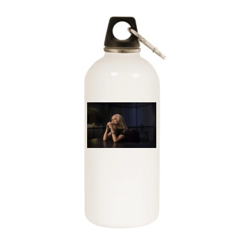 Spice Girls White Water Bottle With Carabiner