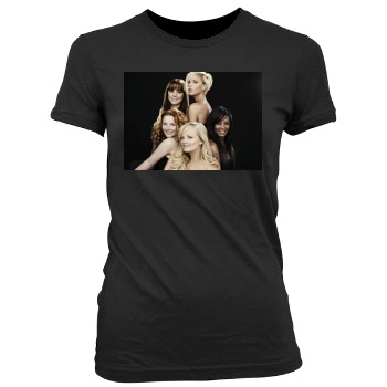 Spice Girls Women's Junior Cut Crewneck T-Shirt