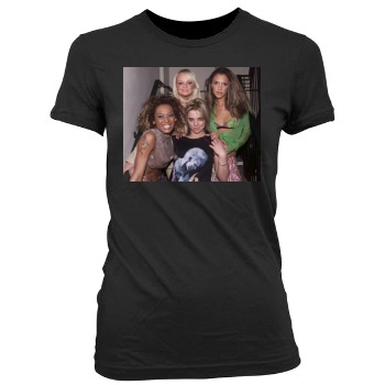 Spice Girls Women's Junior Cut Crewneck T-Shirt