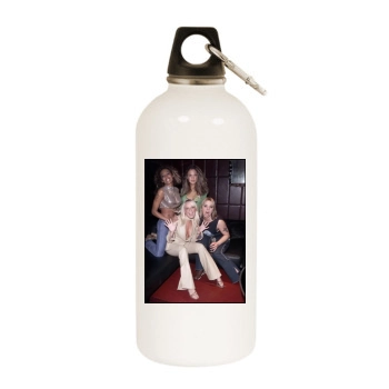 Spice Girls White Water Bottle With Carabiner