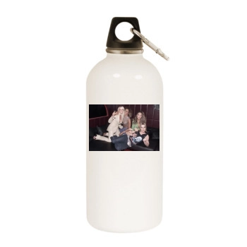 Spice Girls White Water Bottle With Carabiner